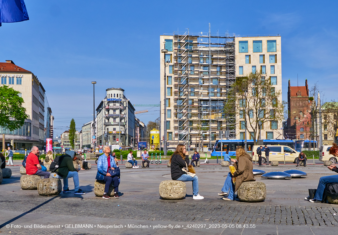 Mai 2023 - Neubau des Hotels Königshof am Stachus in München